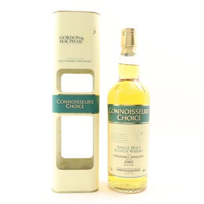 Strathmill Connoisseurs Choice 14 Year Old, Bourbon Cask, 2002, Gordon & MacPhail, 46% whisky bottle
