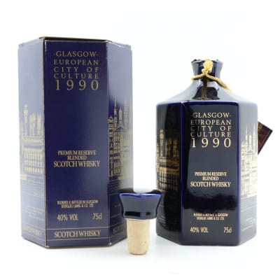 Douglas Laing Blended Whisky Decanter For Glasgow European City Of Culture 1990 75cl