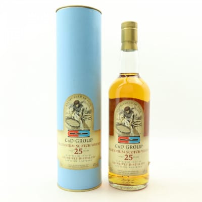 Glenlivet 1974 25 Year Old C&D Group Millenium | The 148th Auction ...