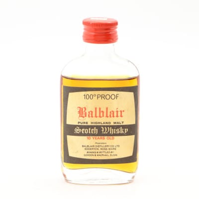 Balblair 10 Year Old Gordon & MacPhail Mini 5cl