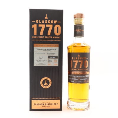 Glasgow Distillery 1770 Summerton Whisky Club 2021 Exclusive 50cl