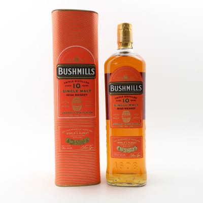 Bushmills 10 Year Old Sherry Cask Finish 1L