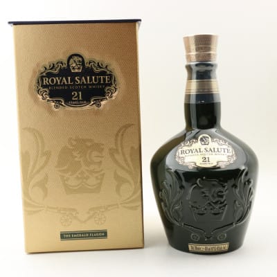 Chivas Royal Salute 21 Year Old Emerald Flagon