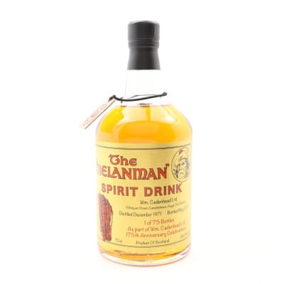 The Hielanman 1971 Spirit Drink Candenhead’s 175th Anniversary