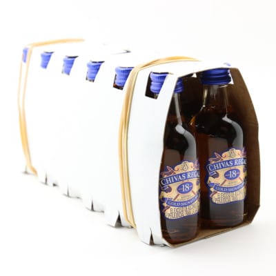 Chivas Regal 18 Year Old Gold Signature Minis 12 x 5cl