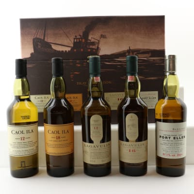 Classic Islay Collection 2005 Release 5 x 20cl including Port Ellen 25 Year Old 5th Release