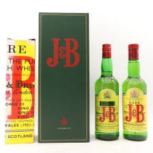 JB RARE BLENDED WHISKY  JUSTERINI  BROOKS RARE QUEENS AWARD FOR EXPORT 1993 2 X 70CL