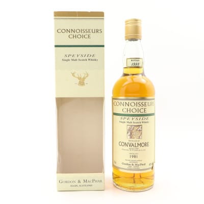 Convalmore 1981 Connoisseurs Choice