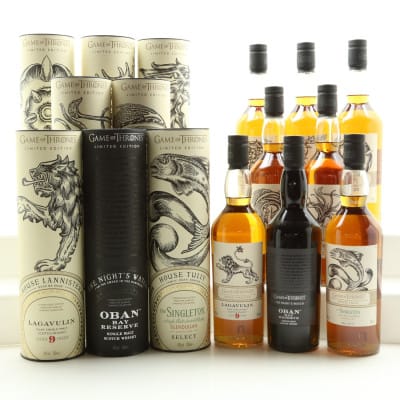 Diageo Game Of Thrones Collection 8 x 70cl