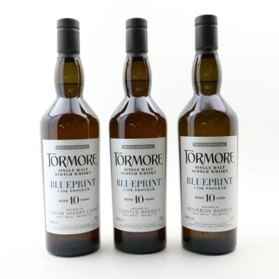 Tormore 10 Year Old Blueprint Pre-Release 3 x 70cl