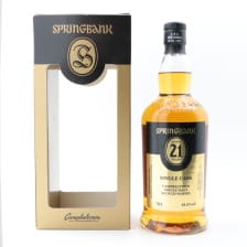 Springbank 21 Single Cask 2016 Release