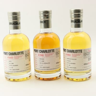 Port Charlotte Micro Provenance LaddieMP8 Exclusive Set 3 x 20cl