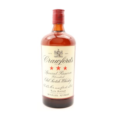 Crawford’s 3 Star 26 2/3 Fl Oz