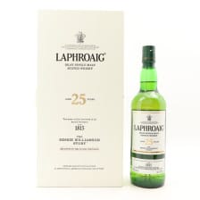 LAPHROAIG 25 YEAR OLD THE BESSIE WILLIAMSON STORY TRAVEL RETAIL EXCLUSIVE