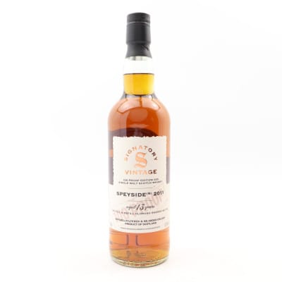 Speyside (M) 2011 13 Year Old Signatory 100º Proof Edition #24