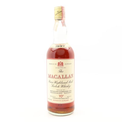 Macallan 1937 Gordon & Macphail 26 2/3 FL OZ