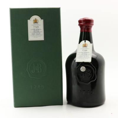 J&B 1749 25 Year Old