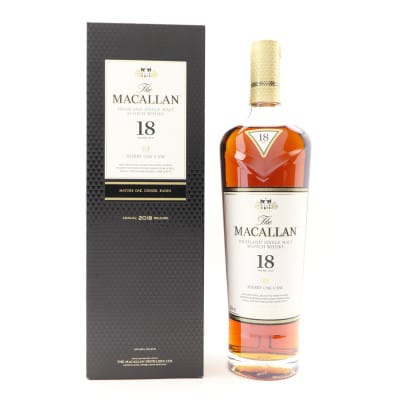 Macallan 18 Year Old Sherry Oak 2018 Release