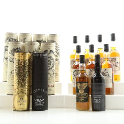 Diageo Game Of Thrones Collection 9 x 70cl (With Mortlach)