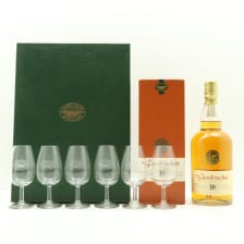 GLENKINCHIE 10 YEAR OLD 1L  CLASSIC MALTS OF SCOTLAND NOSING GLASSES X 6