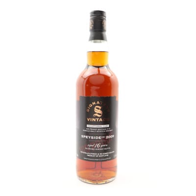 Speyside (M) 2009 16 Year Old Signatory Small Batch Edition #13