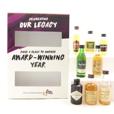 William Grant & Sons Celebrating Our Legacy Mini Collection 8 x 5cl