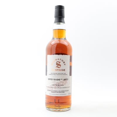 Speyside (M) 2011 13 Year Old Signatory 100º Proof Edition #25