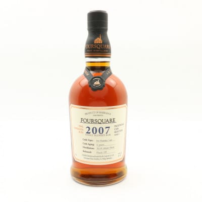 Foursquare 2007 12 Year Old Single Blended Rum Exceptional Cask Selection Mark X