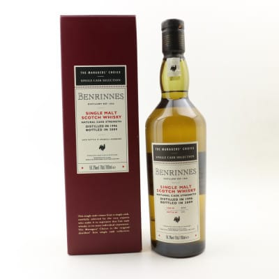 Benrinnes 1996 Managers’ Choice