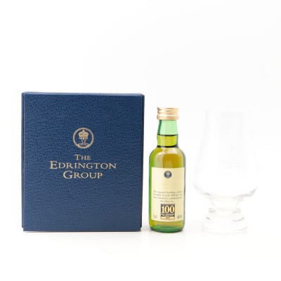 Edrington 100 Best Companies to Work For 2003 Mini 5cl with Glass