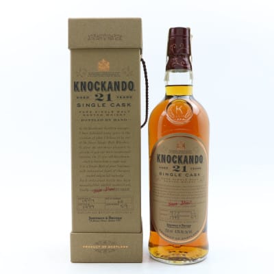 Knockando 1977 21 Year Old Single Cask 75cl