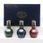 Chivas Royal Salute 21 Year Old Sapphire, Emerald & Ruby Flagons Mini 3 x 5cl