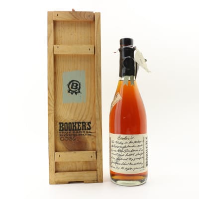 Booker’s 8 Year Old Small Batch #B-K-28-84 75cl Signed by Booker Noe