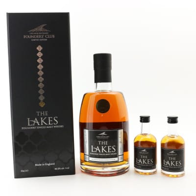 The Lakes Distillery Founders’ Club Tenth Release With 2 x Matching Minis