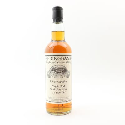 Springbank 14 Year Old Fresh Port Wood Private Bottling