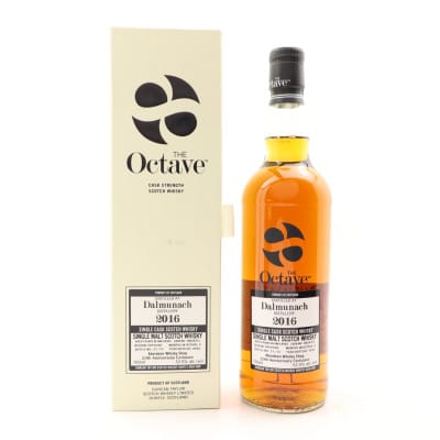 Dalmunach The Octave Aberdeen Whisky Shop 10th Anniversary 4 Year Old, 2016, Duncan Taylor, 52.6% whisky bottle