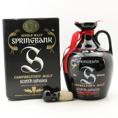 Springbank 21 Year Old Ceramic Decanter