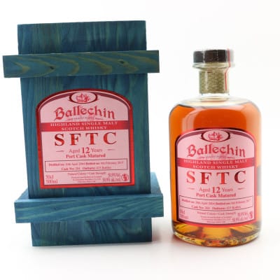 Ballechin Straight From The Cask 2004 12 Year Old Single Cask #204 50cl