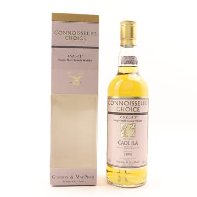 Caol Ila Connoisseurs Choice 11 Year Old, Sherry Cask, 1995, Gordon & MacPhail, 40% whisky bottle