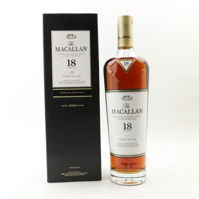 Macallan 18 Year Old Sherry Oak 2022 Release