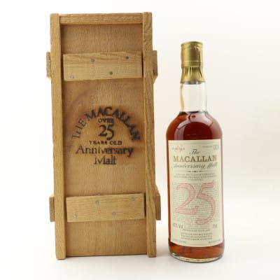 Macallan 1958 25 Year Old Anniversary Malt 75cl