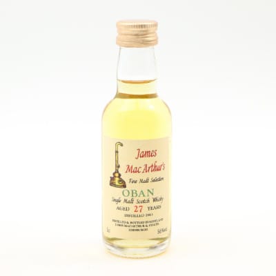 Oban 1963 27 Year Old James MacArthur’s Mini 5cl