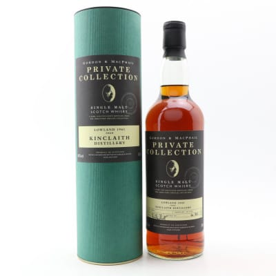Kinclaith 1963 Private Collection Gordon & MacPhail