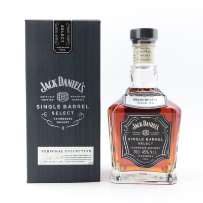 Jack Daniel's Single Barrel Select Manchester Cask #6, American Oak Cask, 2019, 45% whisky bottle