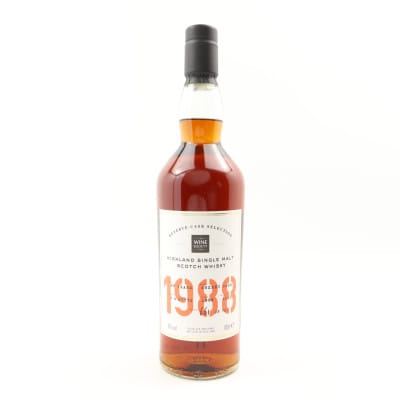 Highland Single Malt 1988 33 Year Old Wine Society