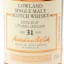 Littlemill 1991 31 Year Old Cadenhead’s
