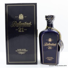 BALLANTINE S 21 YEAR OLD DECANTER