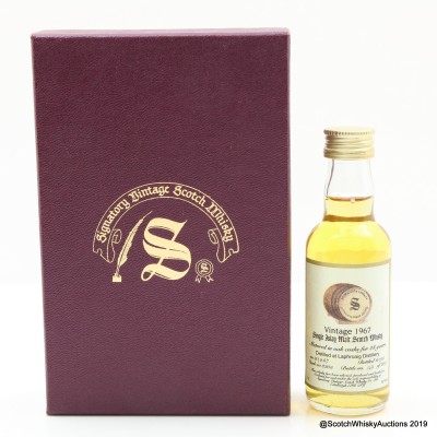 Laphroaig 1967 28 Year Old Signatory Mini 5cl