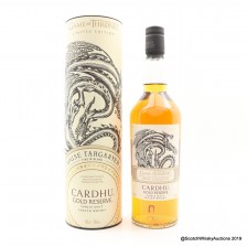 CARDHU GOLD RESERVE GAME OF THRONES  HOUSE TARGARYEN 