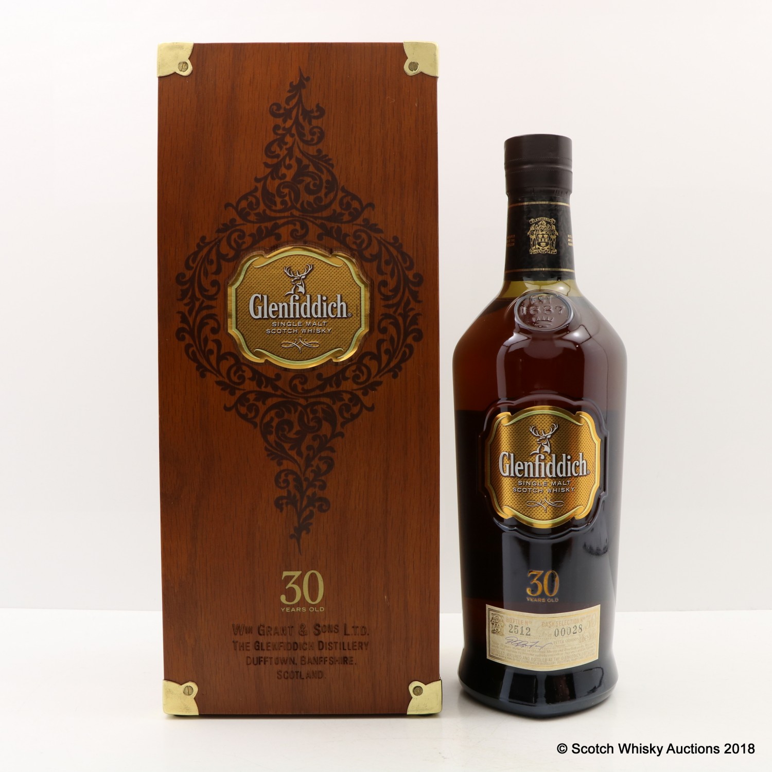 Glenfiddich 30 Year Old The 104th Auction Scotch Whisky Auctions